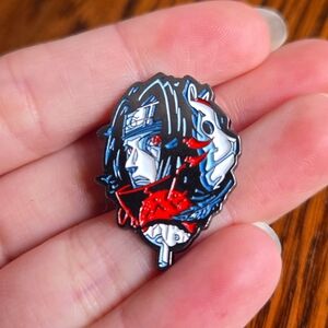 NWT Anime Itachi Uchiha From Naruto Enamel Pin